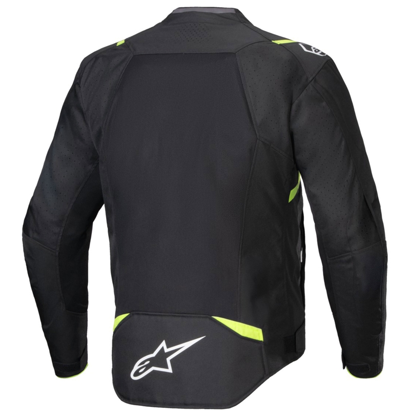 Alpinestars T-SPS Air V2 juoda-fluo geltona motociklininko striukė