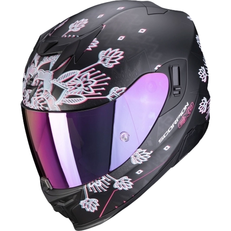Integruotas šalmas Scorpion EXO-520 AIR Tina black-silver - II kokybė