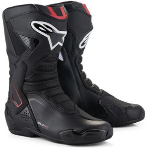Alpinestars SMX-6 3 juodai raudoni motociklininko batai