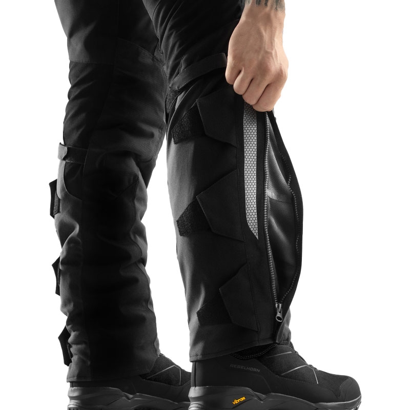 Rebelhorn Hardy 3.0 trumpos motociklininko kelnės Black