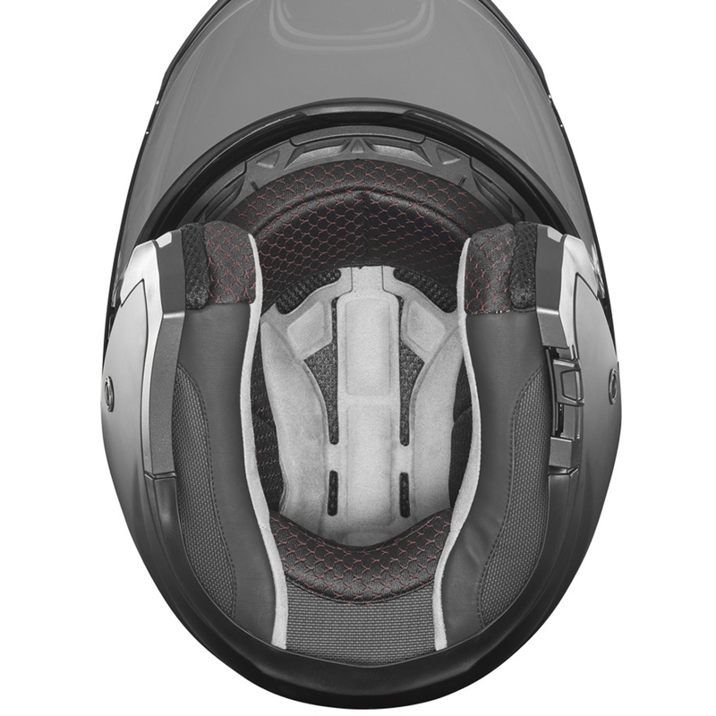 Atviras motociklininko šalmas NOX PREMIUM SPY baltas