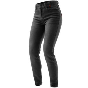 Moteriški motociklininko džinsai Rebelhorn Bronco Washed Black