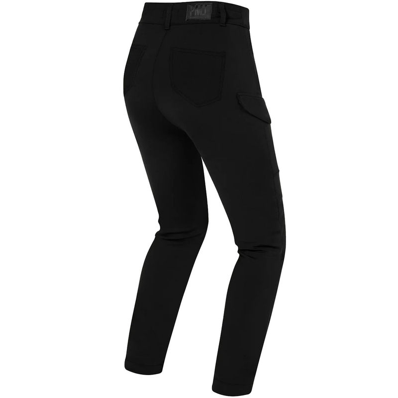 Moteriški motociklininko džinsai PMJ Sidney black išpardavimas