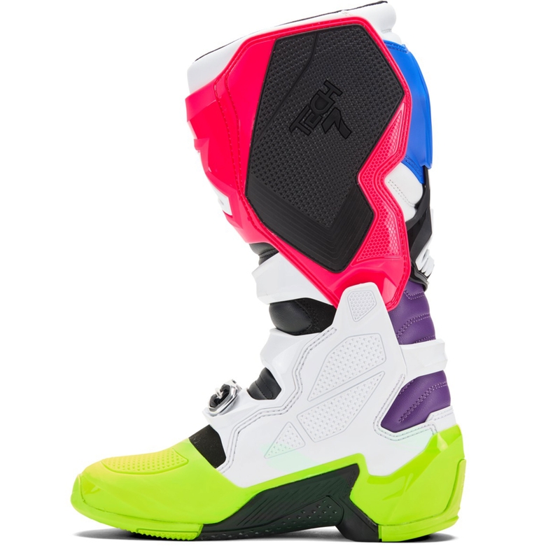 "Alpinestars TECH 7" riboto leidimo "Hay multicolor" motokroso batai