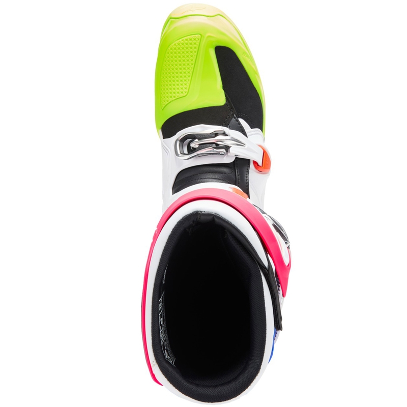 "Alpinestars TECH 7" riboto leidimo "Hay multicolor" motokroso batai
