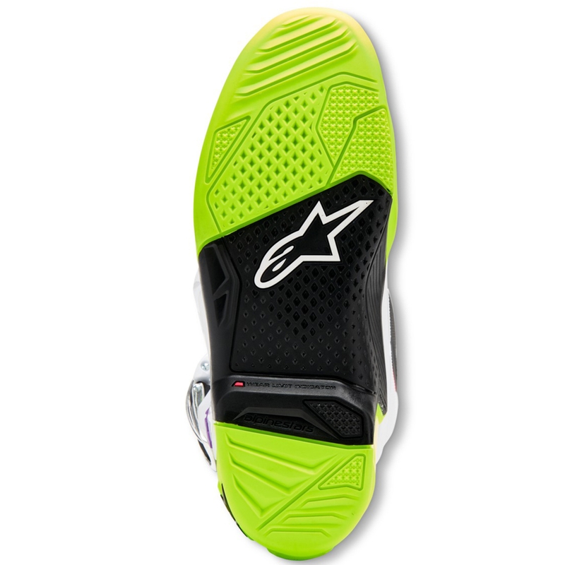 "Alpinestars TECH 7" riboto leidimo "Hay multicolor" motokroso batai