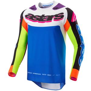 Motokroso marškinėliai Alpinestars Supertech SX limited edition HAY multicolor