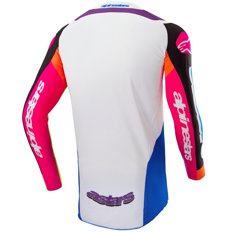 Motokroso marškinėliai Alpinestars Supertech SX limited edition HAY multicolor