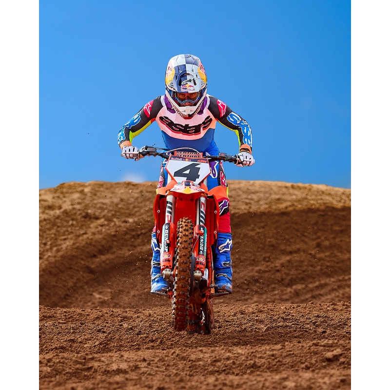 Motokroso kelnės Alpinestars SUPERTECH limited edition HAY multicolor