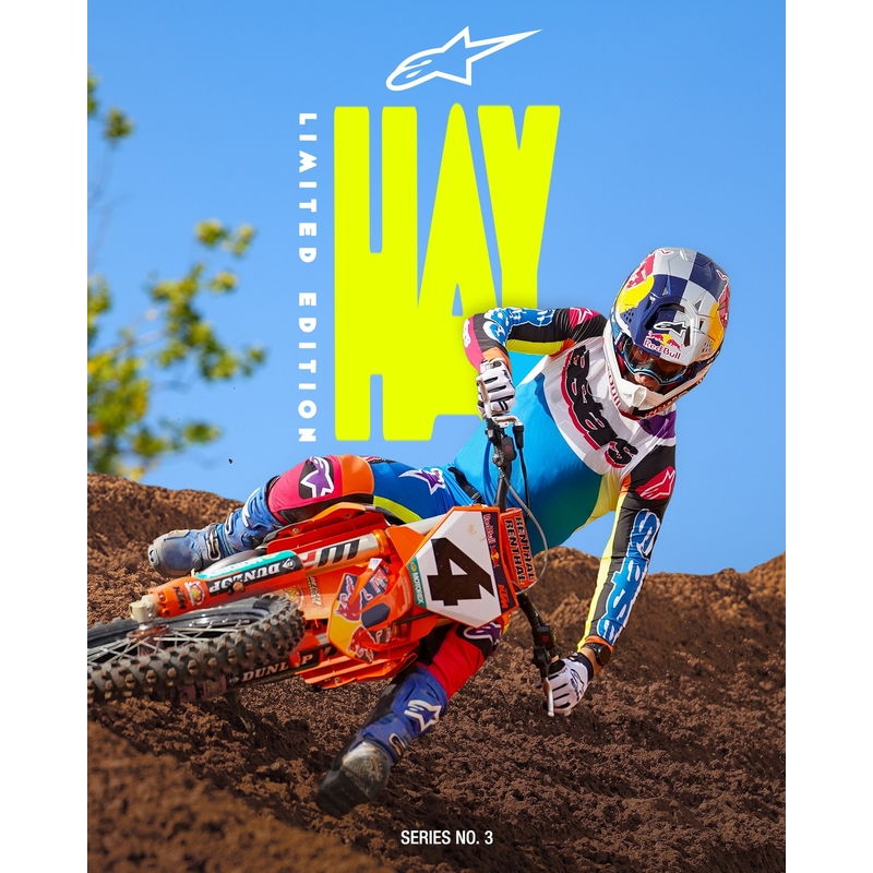 Motokroso kelnės Alpinestars SUPERTECH limited edition HAY multicolor