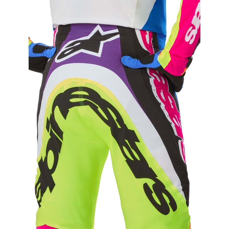Motokroso kelnės Alpinestars SUPERTECH limited edition HAY multicolor