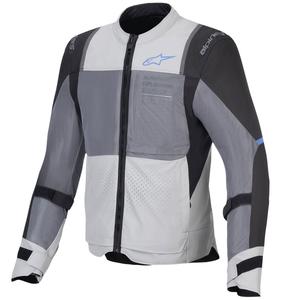 Alpinestars ST-2 Air šviesiai pilkai pilkai juoda motociklininko striukė