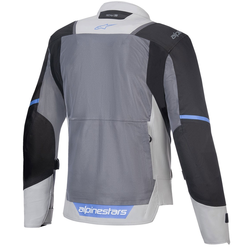 Alpinestars ST-2 Air šviesiai pilkai pilkai juoda motociklininko striukė