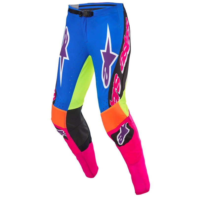 Motokroso kelnės Alpinestars SUPERTECH limited edition HAY multicolor