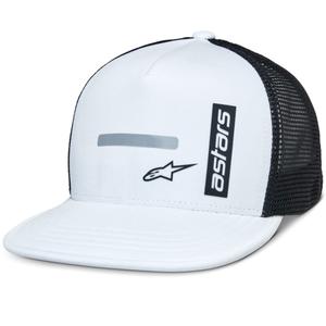 Alpinestars Alter Trucker kepuraitė juoda ir balta