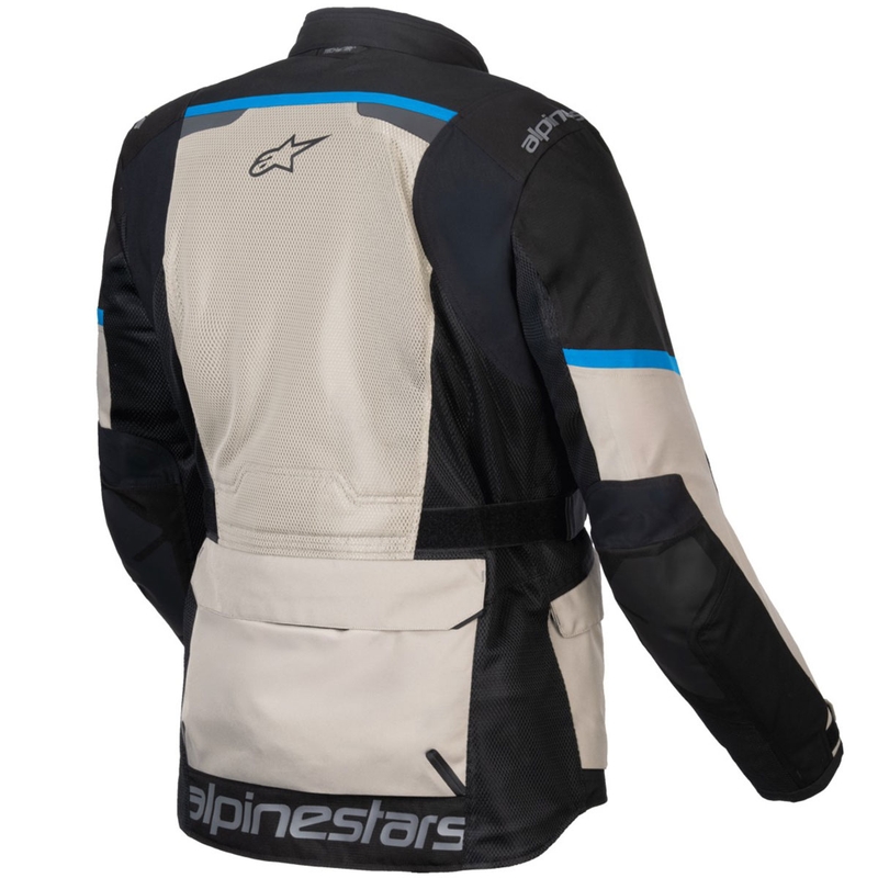 Alpinestars Andes Air Drystar Black-Grey-Green-Blue motociklininko striukė