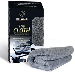 "Dr. Wack The Cloth" pilka, stora aukščiausios kokybės servetėlė, skirta galutiniam poliravimui