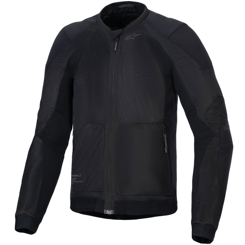 Alpinestars TROOP-AIR juoda motociklininko striukė