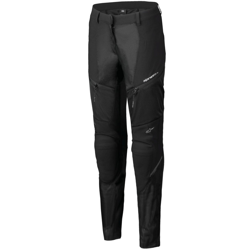 Alpinestars moteriškos STELLA TROOP-AIR juodos motociklininko kelnės