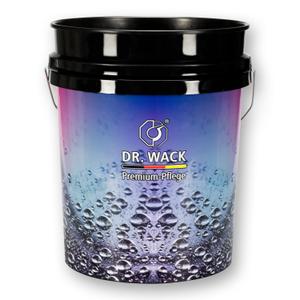 "Dr. Wack" stebuklingas kibiras 20 l juodos spalvos