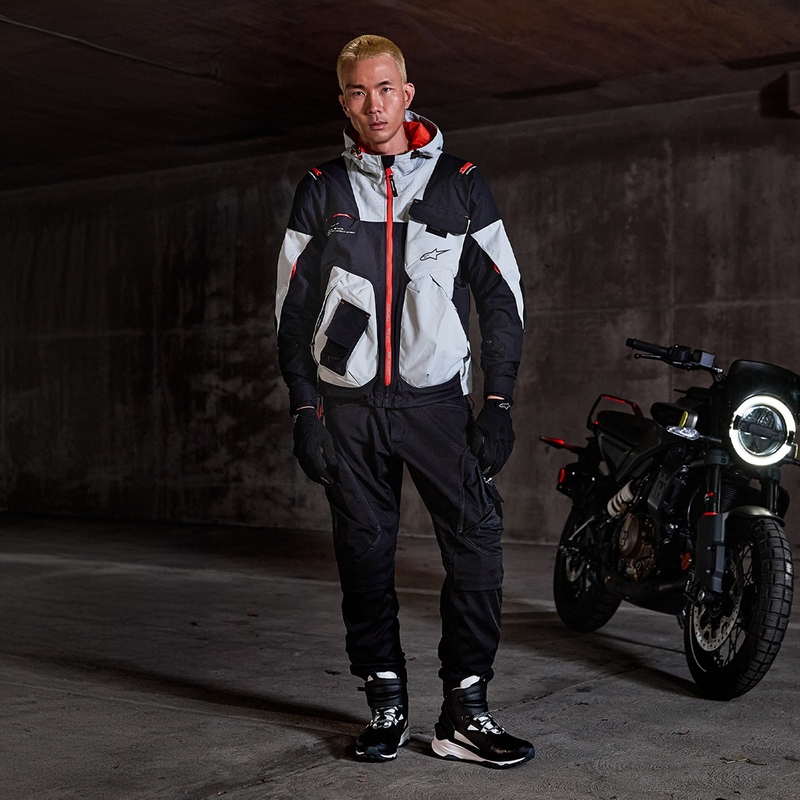 Alpinestars ACTEON motociklinės kelnės juodos spalvos