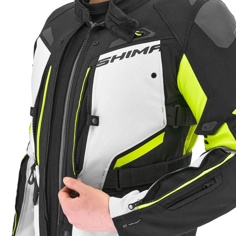 Motociklininko striukė Shima Dune fluo yellow