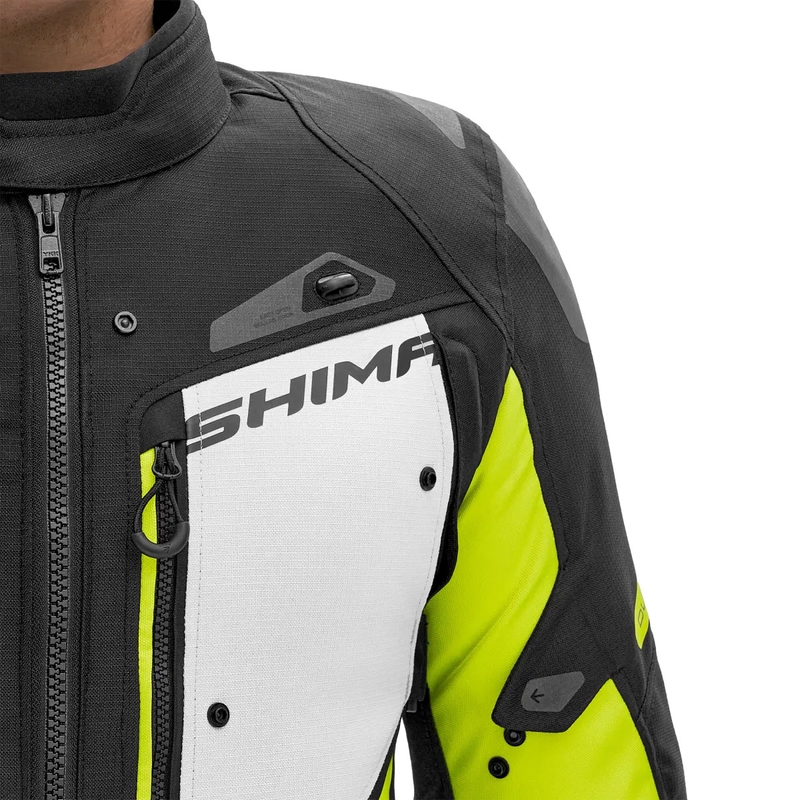Motociklininko striukė Shima Dune fluo yellow