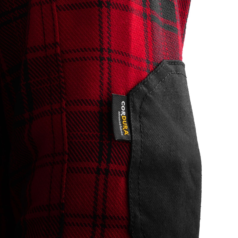 „Rebelhorn Shifter“ motociklo marškinėliai juodi-raudoni