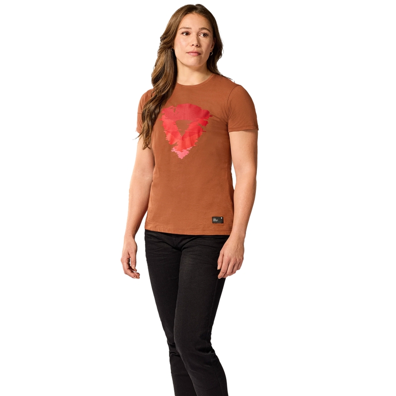 Moteriški marškinėliai Revit Heather red