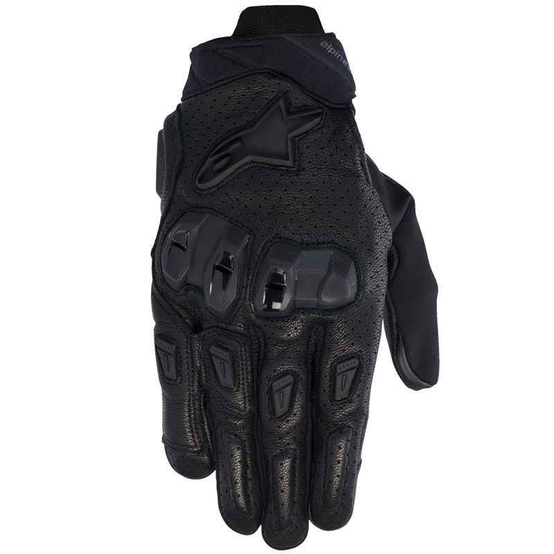 Alpinestars SP X 7 juodos motociklininko pirštinės