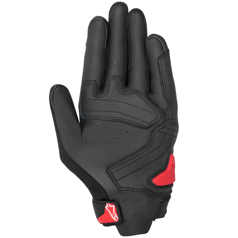 Alpinestars SP X 7 motociklininko pirštinės juoda-raudona-balta