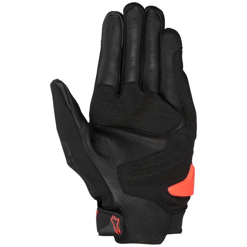Alpinestars SP X 3 juodai-fluo raudonos motociklininko pirštinės