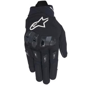 Alpinestars SP X 3 juodai baltos motociklininko pirštinės
