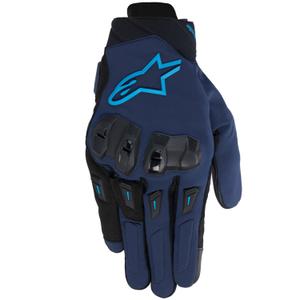 Alpinestars SP X 3 motociklininko pirštinės tamsiai mėlyna-šviesiai mėlyna