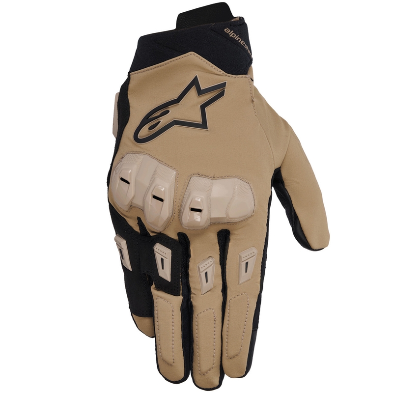 Alpinestars SP X 3 motociklininko pirštinės tamsiai chaki-smėlio juoda