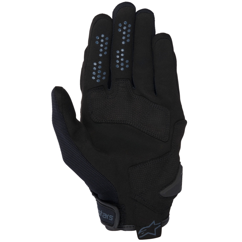Alpinestars Chrom V2 moteriškos motociklininko pirštinės juoda-tamsiai pilka