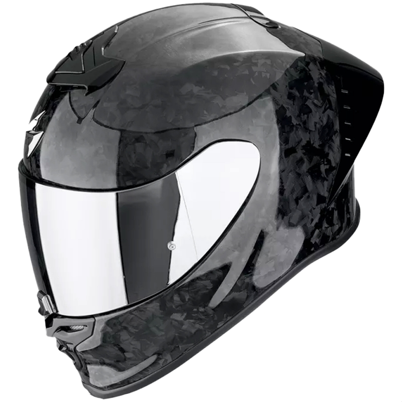 Scorpion EXO-R1 EVO II CARBON ONYX AIR uždaras motociklo šalmas, juodas