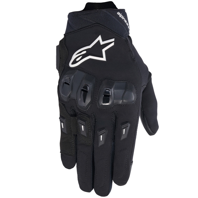 Alpinestars moteriškos STELLA SP X 3 juodai baltos motociklininko pirštinės