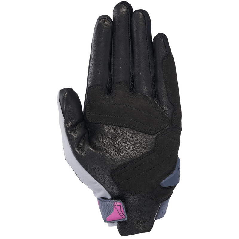 Alpinestars STELLA SP X 3 Moteriškos motociklininko pirštinės Grey-Dark Grey-Black-Pink
