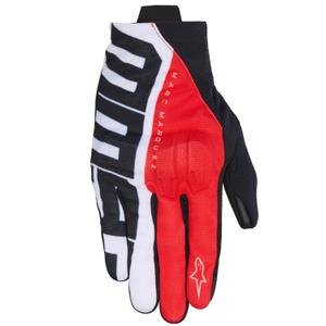 Motociklininko pirštinės Alpinestars Reef V2 MM93 collection raudona-balta-juoda