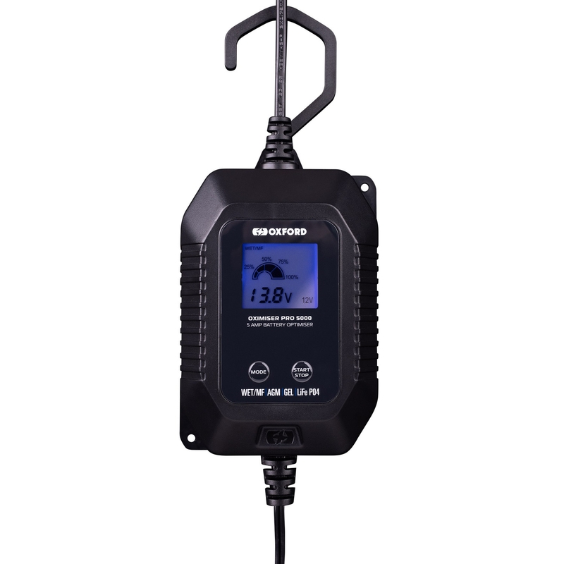 Akumuliatorių įkroviklis "Oxford Oximiser Pro 5000" 5A, 12V, 40-120Ah