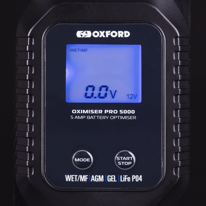 Akumuliatorių įkroviklis "Oxford Oximiser Pro 5000" 5A, 12V, 40-120Ah