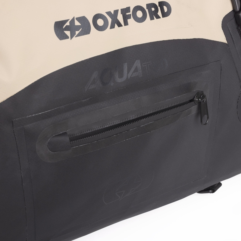 Vandeniui atsparus "Oxford Aqua T-50" ritininis krepšys pilkos spalvos