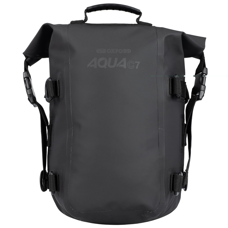 Oxford AQUA C7 Crash Bar krepšys 7 l juodas