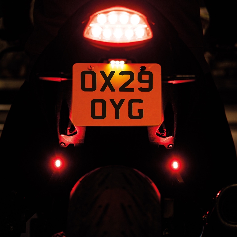 Papildomi žibintai "Oxford Run light rear set black