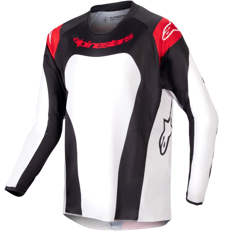 Dětský motokrosový dres Alpinestars Racer Ocuri červeno-bílo-černý