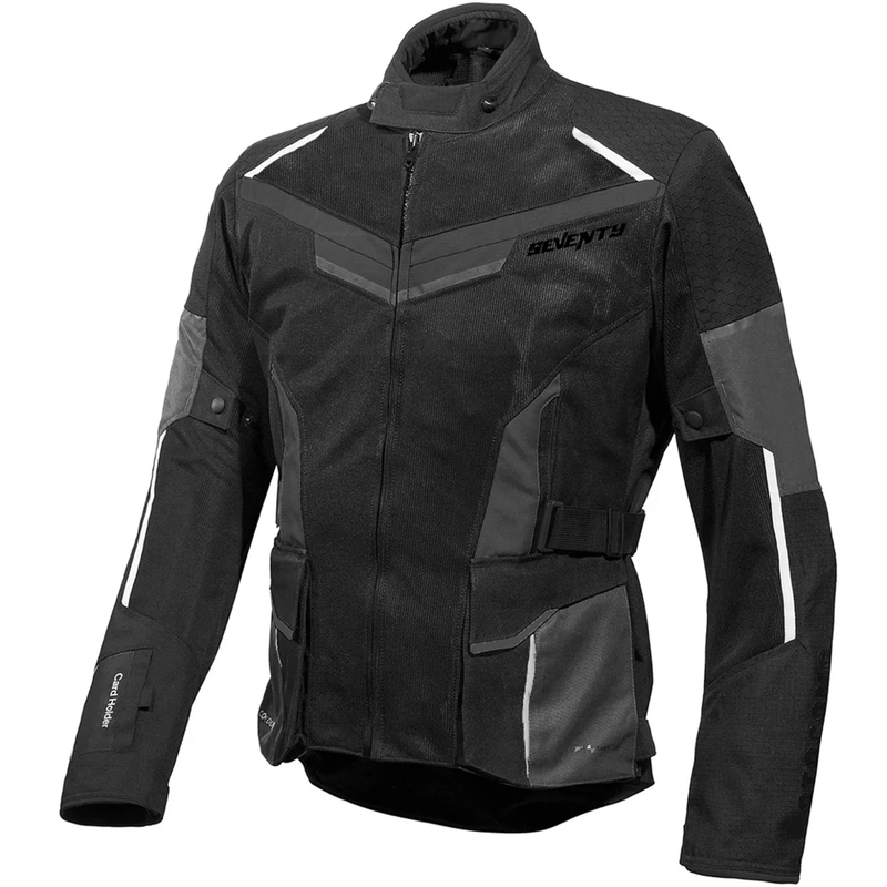Motociklininko striukė Seventy Degrees SD-JT70 Atacama black-grey-white