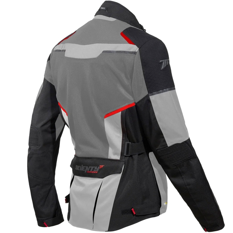Motociklininko striukė Seventy Degrees SD-JT70 Atacama black-grey-red