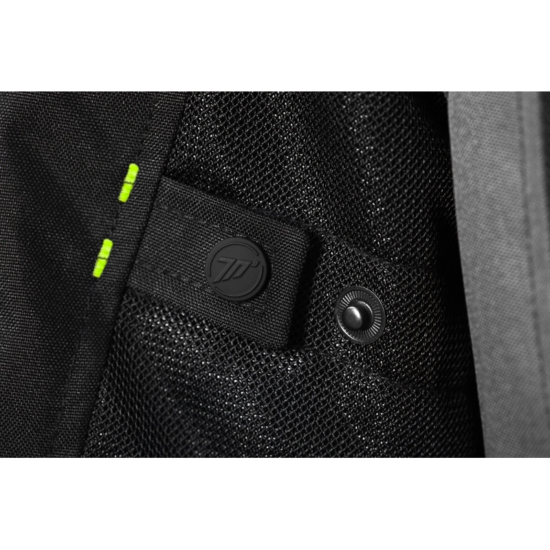 Motociklininko striukė Seventy Degrees SD-JT66 Sahara black-fluo yellow