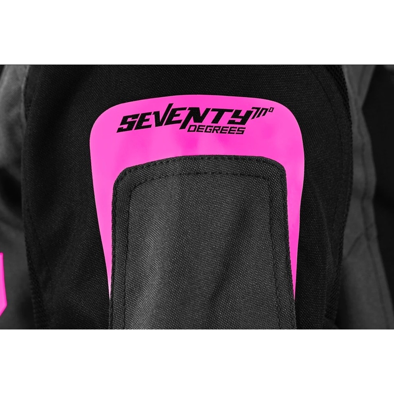 Moteriška motociklininko striukė Seventy Degrees SD-JT68 Sahara grey-pink
